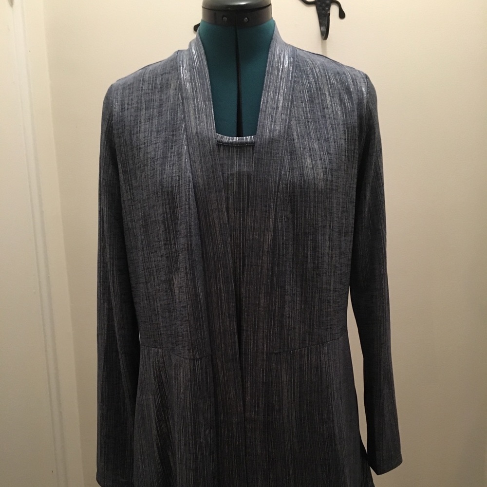 Susan Graver shell and blazer